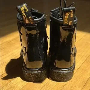Dr. Martens | Shoes | Dr Martens Black And Gold Boots With Dr. Martens | Shoes | Dr Martens Black And Gold Boots With